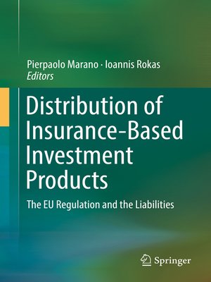 cover image of Distribution of Insurance-Based Investment Products